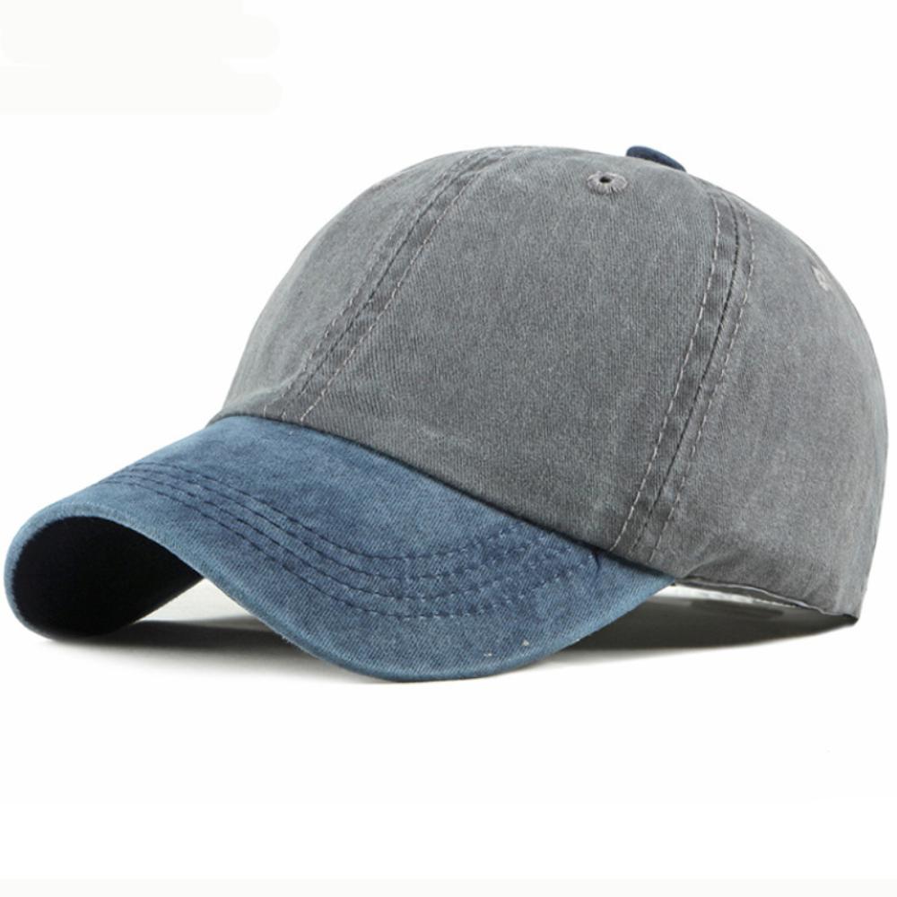 HT4758 Classic Baseball Cap Male Female Hip Hop Cap Men Women All Seasons Patchwork Baseball Hat 6 Panels Cotton Snapback Cap