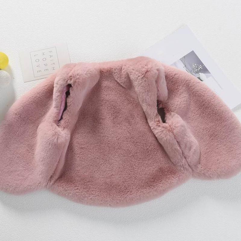 Autumn Winter Faux Fur Vest Girls Toddler Girls Sleeveless Jacket Kids Baby Girl Outerwear