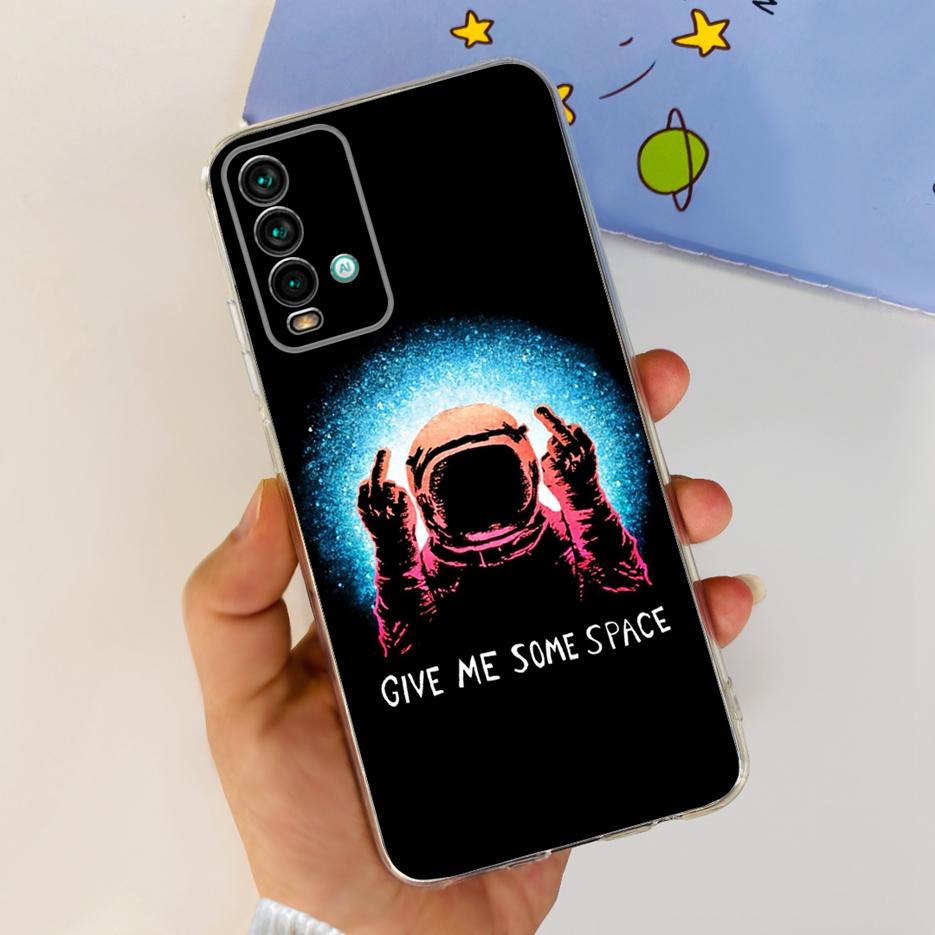 For Xiaomi Redmi 9T Case Cute Fashion Painted Cover Clear Silicone Soft Slim Phone Case For Xiaomi Redmi 9T Redmi9T Fundas Coque