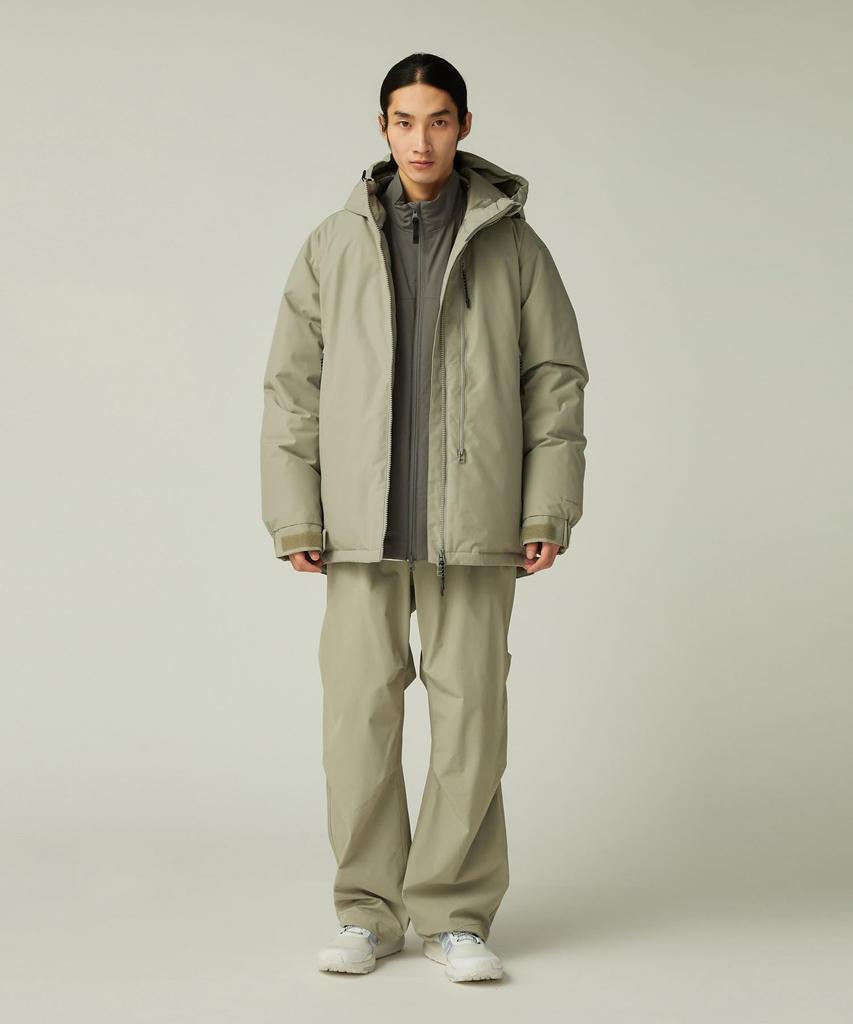 Snow Peak FR 2L Down Jacket Outer Jacket with Down and GREIGE M JK-25AU004, Insulation, Men's Women's,