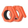 Quick Release Weightlifting Barbell Clamps Hexagon Barbell Collars Barbell Spin Lock  Weightlifting