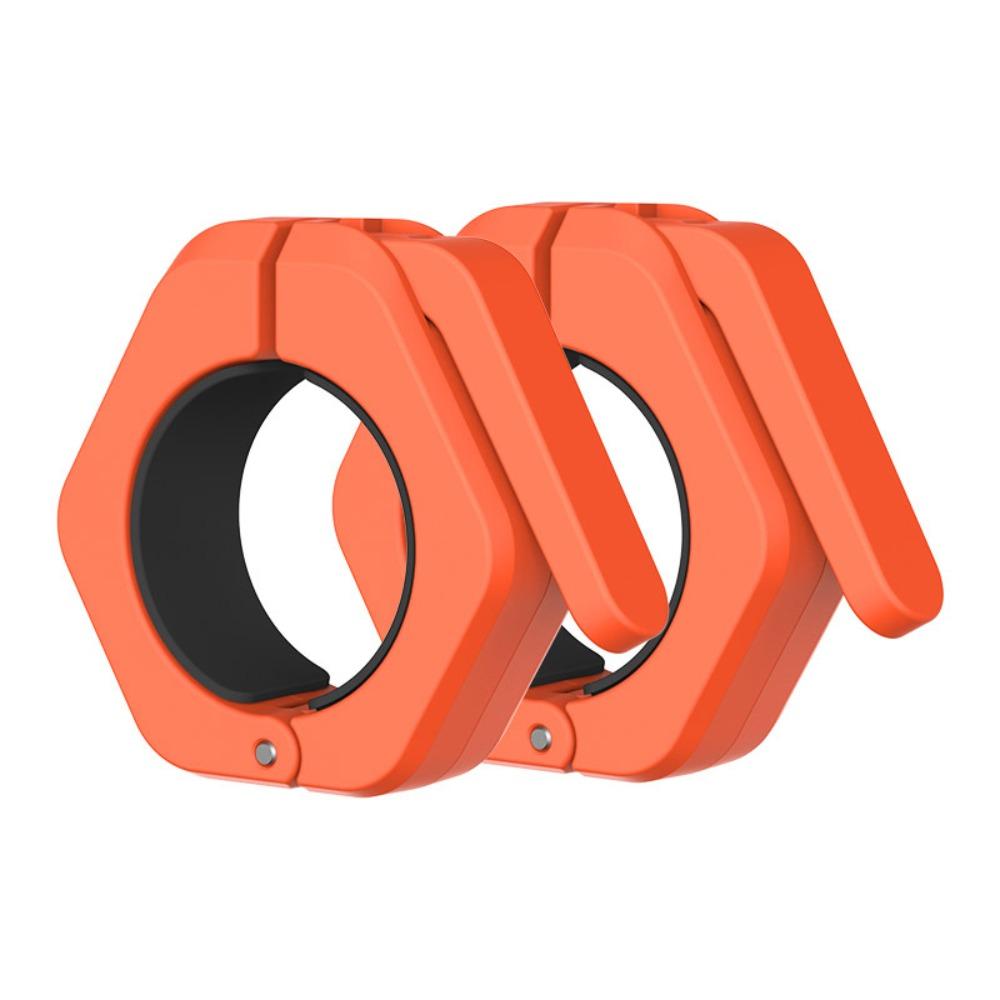 Quick Release Weightlifting Barbell Clamps Hexagon Barbell Collars Barbell Spin Lock  Weightlifting
