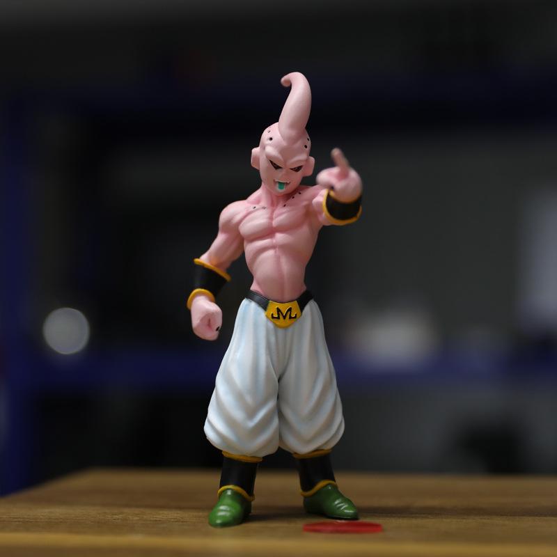 Anime Dragon Ball Majin Buu Action Figures PVC Statue Standing Model Collection Model Toy Children Desk Decoration Gift