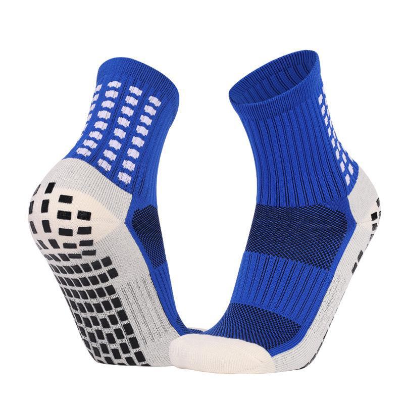 Non-Slip Football Socks, Mid-Tube, Thickened, Sweat-Absorbent, Wear-Resistant Towel-Bottom Sports Socks