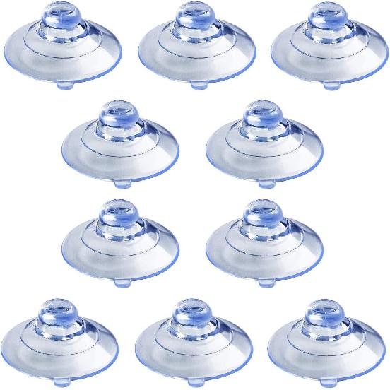 10 Pcs EZ Pass Holder Suction Cup, Radar Detectors Suction Cups, Compatible with AutoBoxClub Mount Clear Cobra Escort and Beltronics Radar Detector