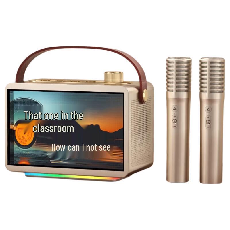 

Newmine KK09 Desktop Bluetooth KTV Karaoke Speaker (CN version)