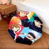 1PC Jujutsu Kaisen Characters Automatic Umbrella - Suitable Travel Outdoor Portable Umbrella Birthday Gift Daily Essentials