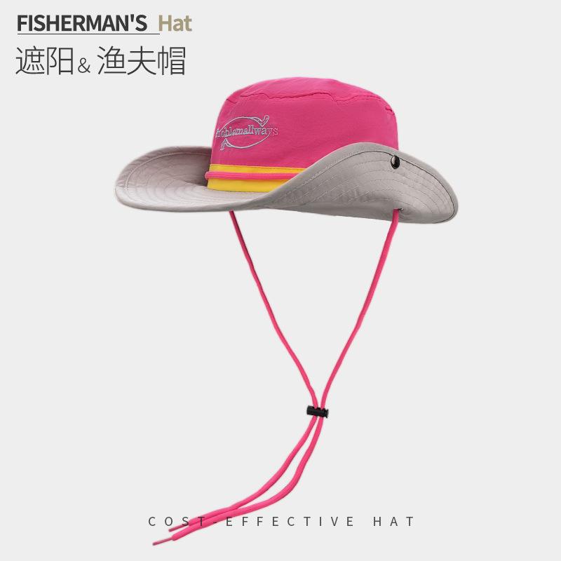 Sun Protection Hat Women'S Summer Shawl Neck Protection Integrated Hat Uv Protection Bucket Hat Cycling Big Brim Sun Hat