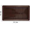 Dubai DIY 10-Cell Silicone Chocolate Mold for Waffle Cubes