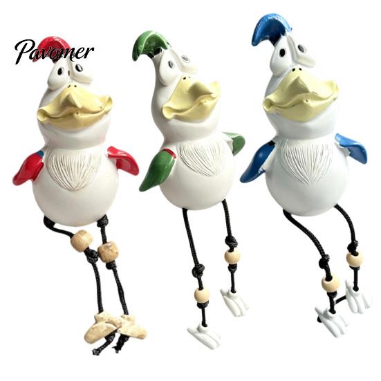 Humorous Housewarming Gift Funny Chicken Decor Yard Art, Resin Rooster Outdoor Statues, Art Creative Sculptures for Patio Garden Balcony Ornaments