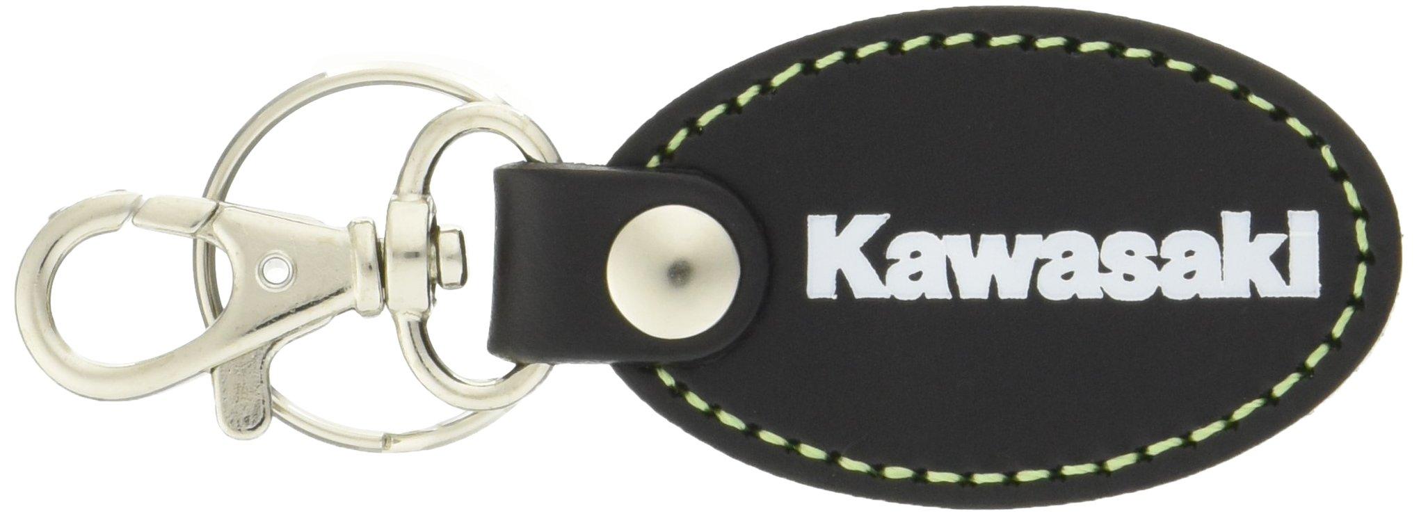 

Kawasaki Oval Leather Key Chain B J70020144