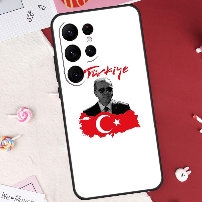 Turkey Recep Tayyip Erdogan Case For Samsung Galaxy S26 Ultra S20 S21 S22 S23 S24 S25 Ultra S10 Plus S25 FE Cover Shell