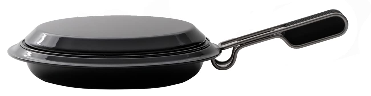 

Object Made in Japan Enamel Skillet Plate 25cm Black