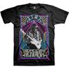 Jimi Hendrix Electric Ladyland Neon T-Shirt Black New Unisex T-Shirt
