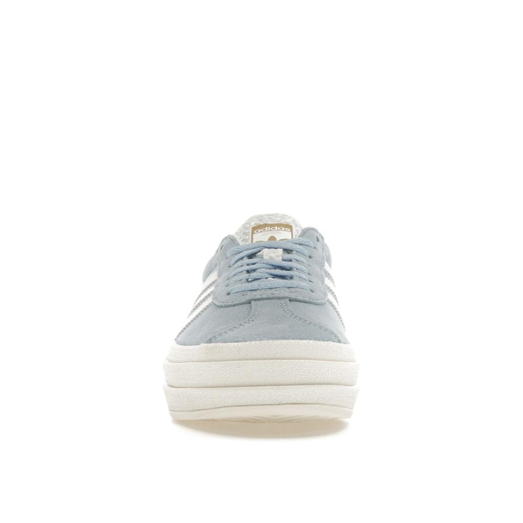 Adidas Gazelle Bold Clear Sky Women Sneakers Blue Cloud-White Gold-Metallic ID6991