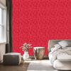 Wallpaper Geometric pattern red, fine detail 50x1000