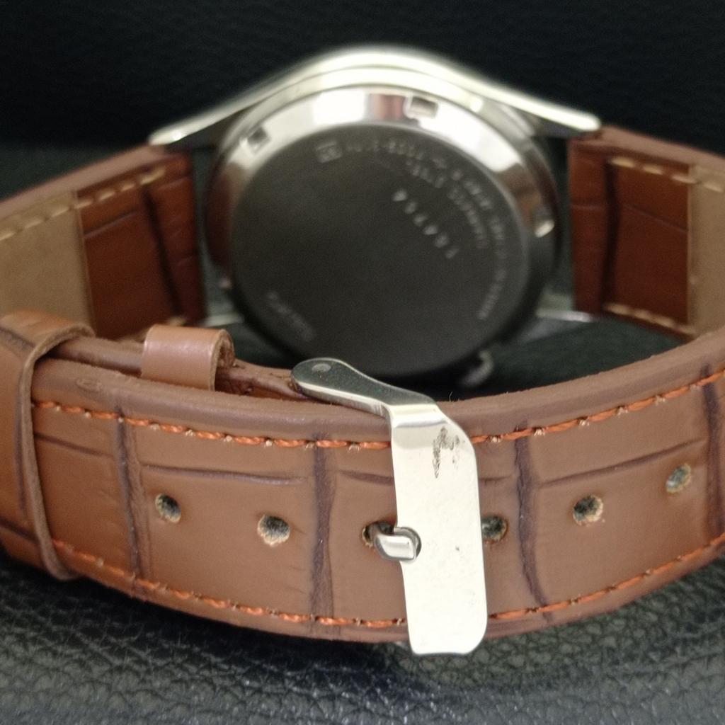 SEIKO 5 AUTOMATIC 7009A VINTAGE JAPAN MENS SILVER COLOR DIAL WATCH a701626-5 R206c-a701626