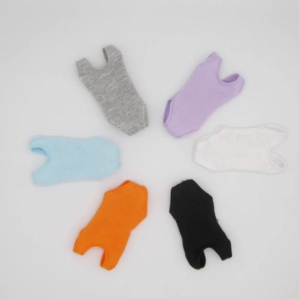 Cute Doll Vest Casual Swimsuit Clothes for Blythe Dolls for azone ob22 ob24 ob26 Dolls