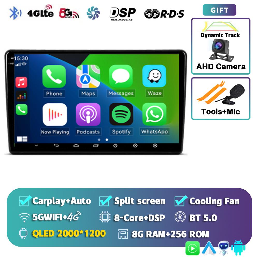 Radio auto Android14 Carplay pentru Citroen Berlingo Peugeot Partner 2008-2020 2021 2022 Player multimedia GPS stereo DSP WIFI