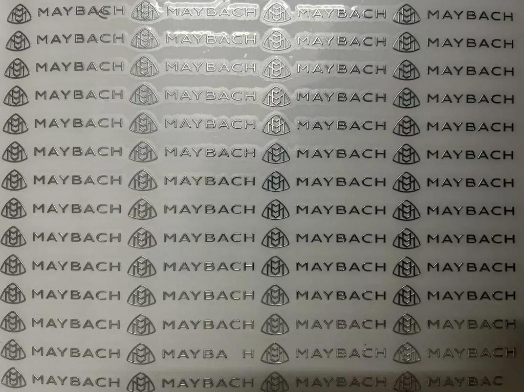 Car Badge Decals Auto Emblem Sticker Accessories For Mercedes Benz AMG Brabus Maybach Smart W204 GLC CLA GLK W205 W203 W206 W108