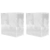 Breast Milk Freezer Organizer Reusable Transparent Acrylic Breast Milk Bag Container Tower for Home