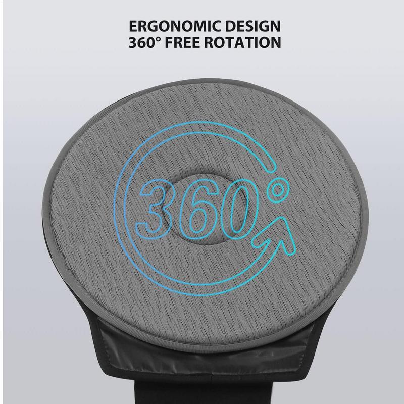 360 Degree Rotating Car Seat Cushion for Elderly Portable Auto Swivel Seat Pad Comfort Car Seat Mat Universal for Car Interior