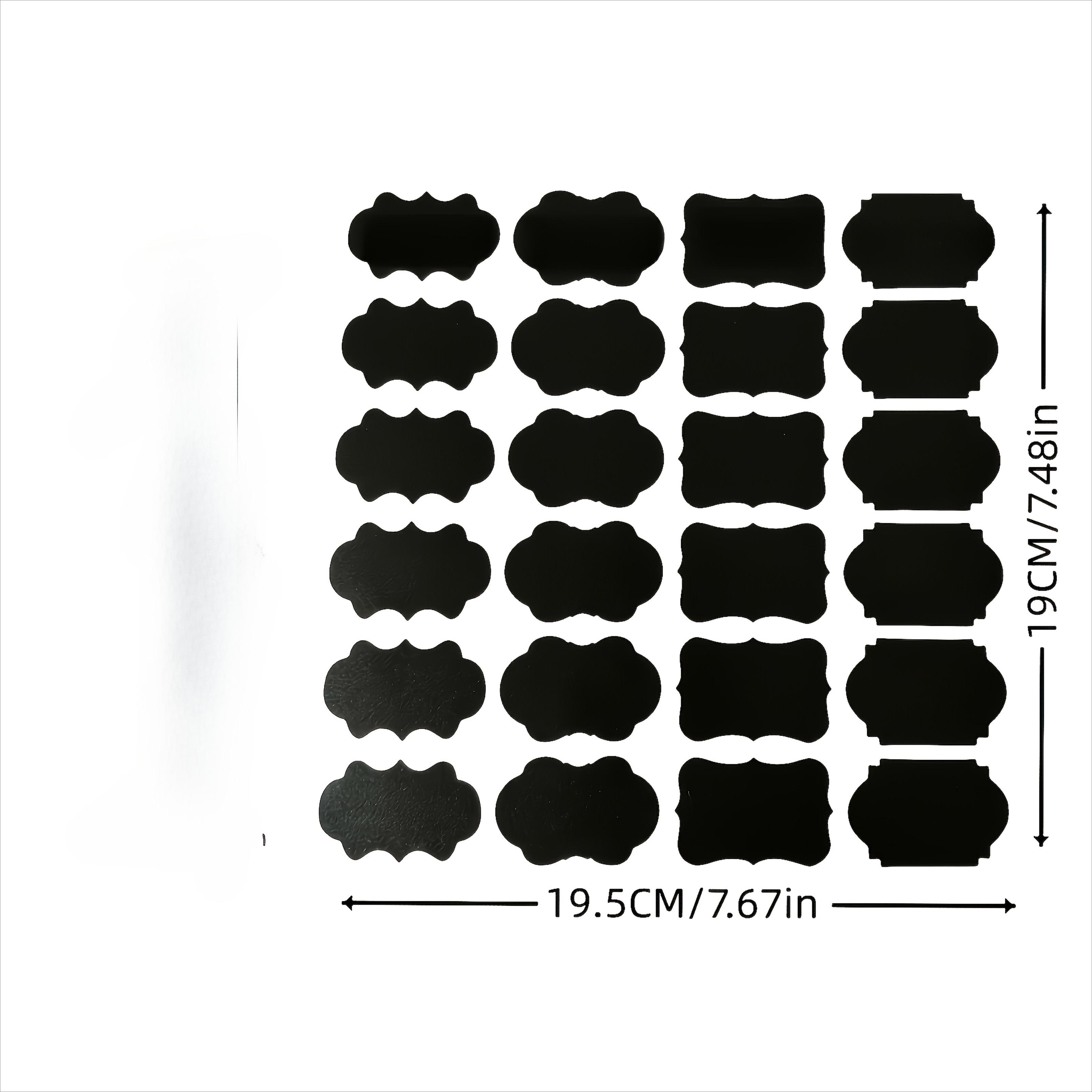 

Классификационные этикетки используются для герметичных контейнеров для хранения продуктов - многоразовые, идеально подходят для организации кухни и кладовой: специи, травы, закуски