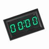 LED Elektronische Digital Leuchtende Auto Uhr Uhr Zubehör Dekoration (Grün)