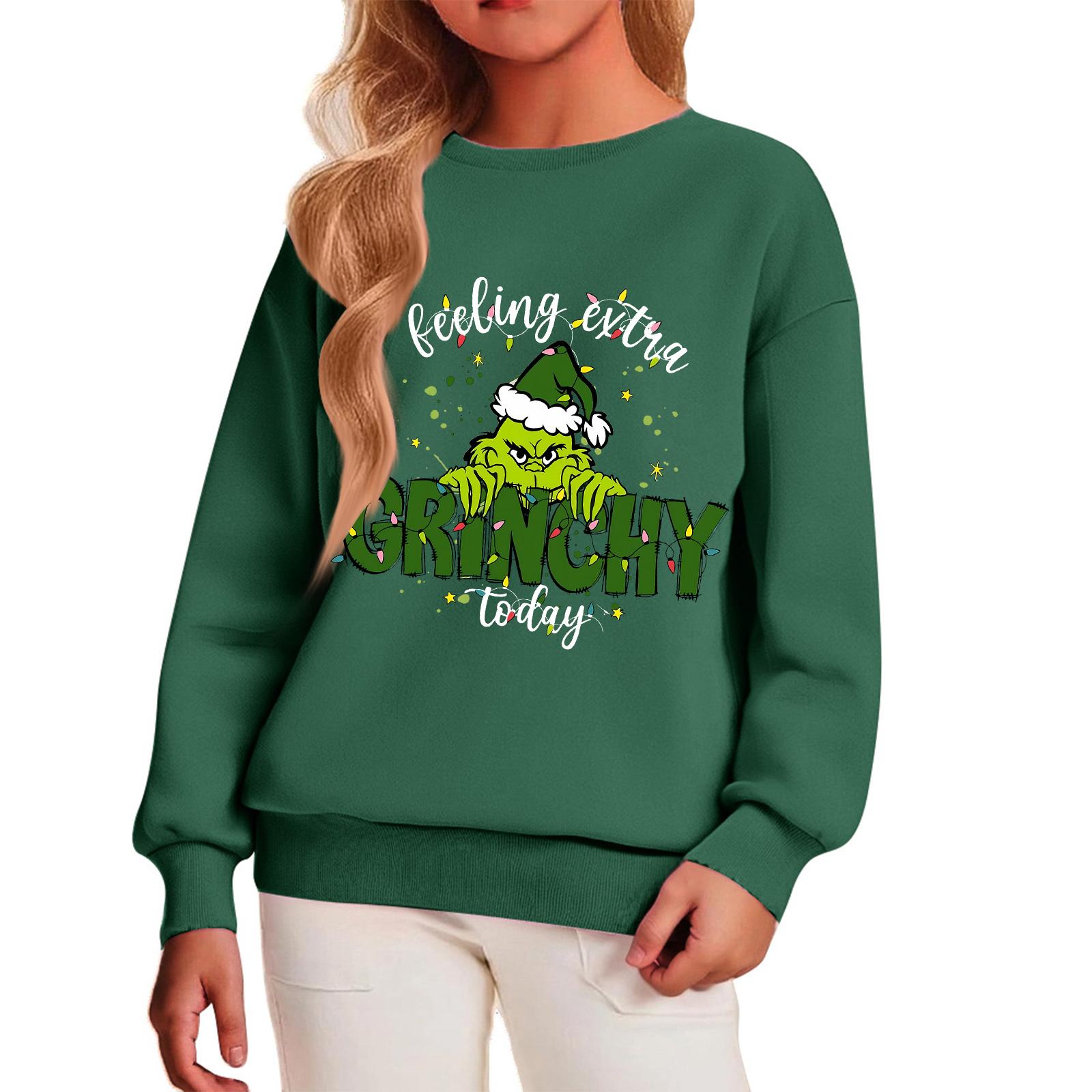 

Детский повседневный пуловер с круглым вырезом и принтом, с длинными рукавами и капюшоном 150