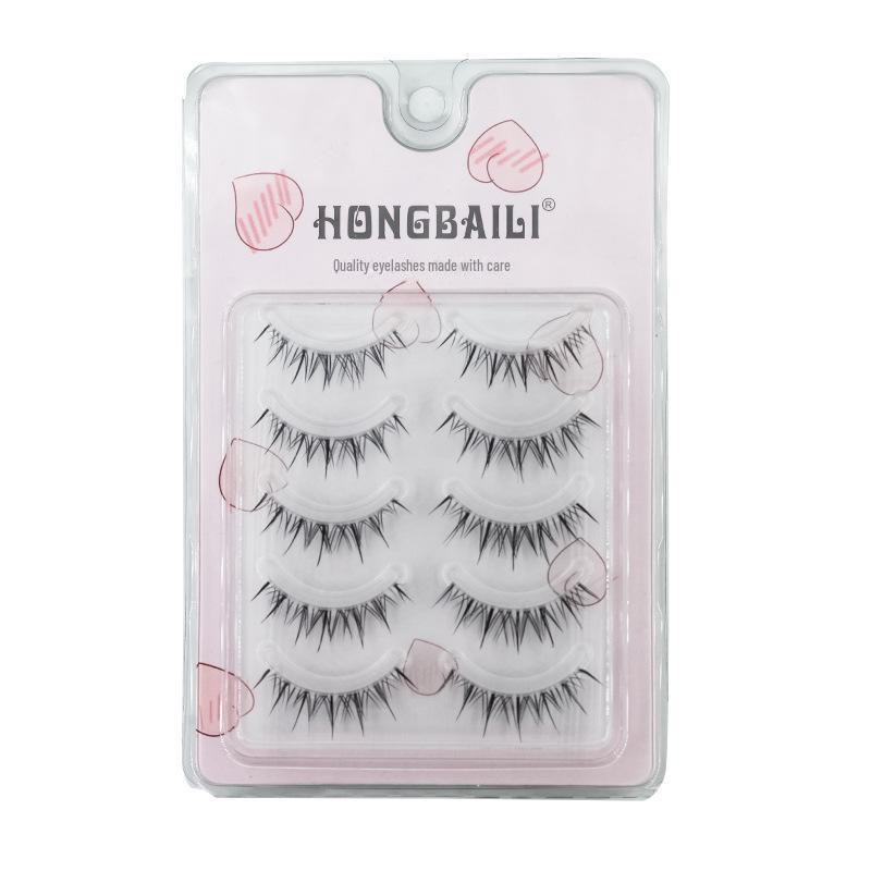 Hong Baili Oblique Flying Fox Series Natural Dense Eyelash Extensions