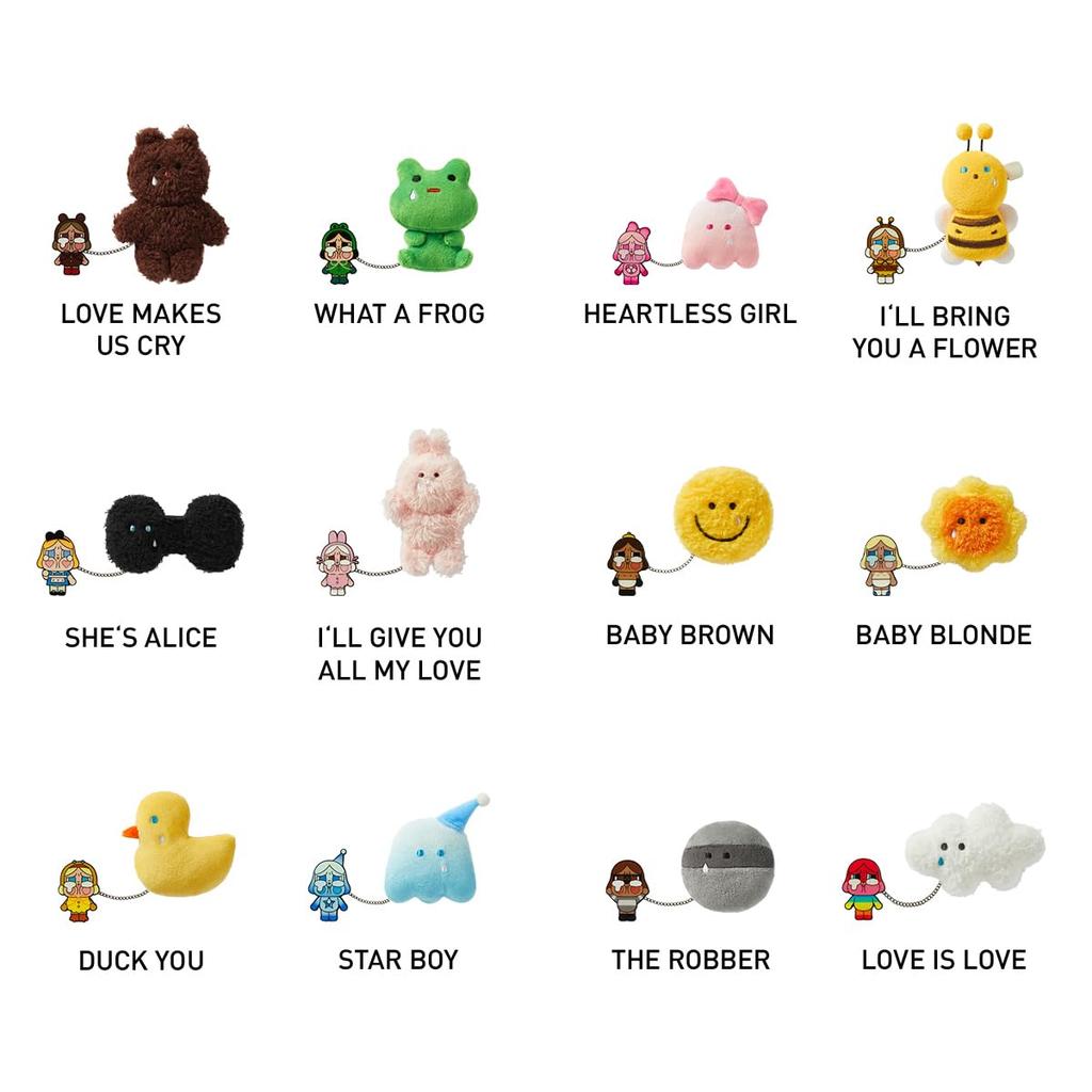 CRYBABY CRYBABY Crying Again Series Plush Badge