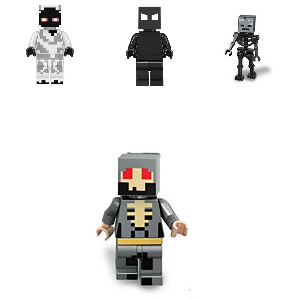 Cartoon Figure Building Blocks Toy Compatible With Lego My World Redstone Steve Diy Educational Toy