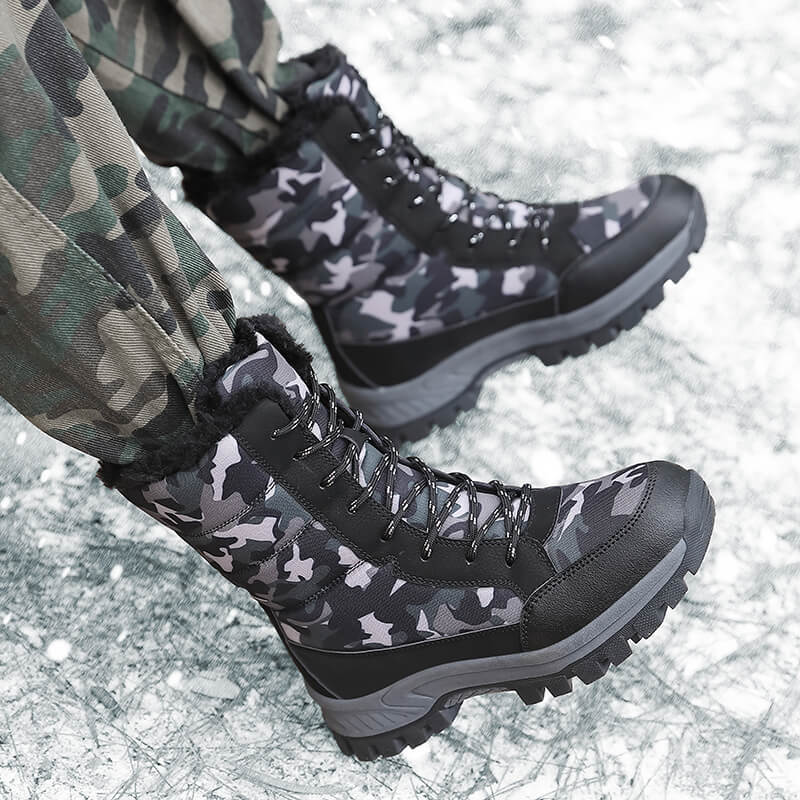 Winter cotton shoes high-top snow boots to keep warm