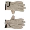 Cowhide Leather Gloves Durable Insulation Leather Gloves BBQ Camping Driving Gloves for Welding