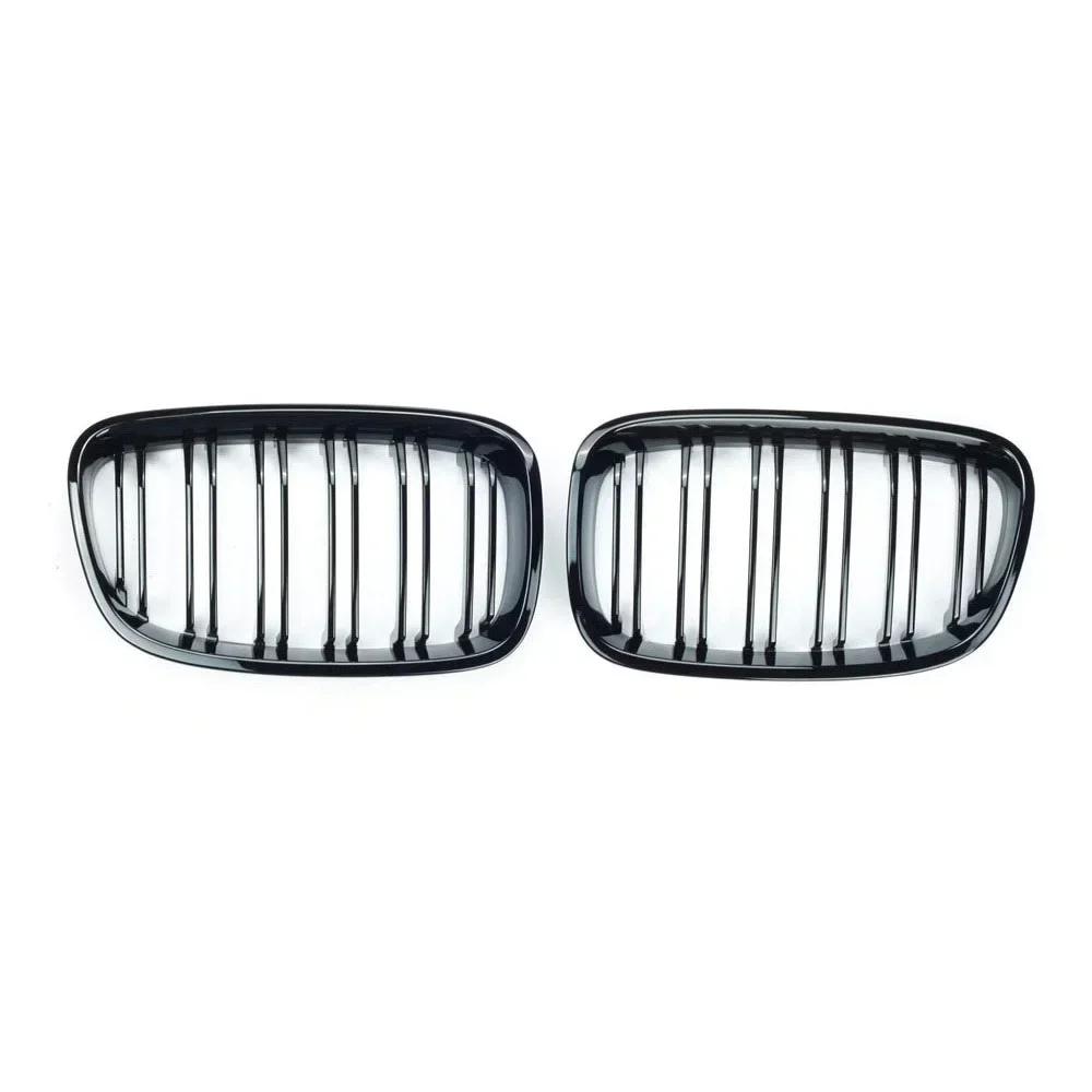 

Решетка для BMW 1 серии F20 F21 116i 118i, передняя решетка автомобиля, решетки для почек, глянцевый черный гоночный гриль 2011-2014, аксессуары