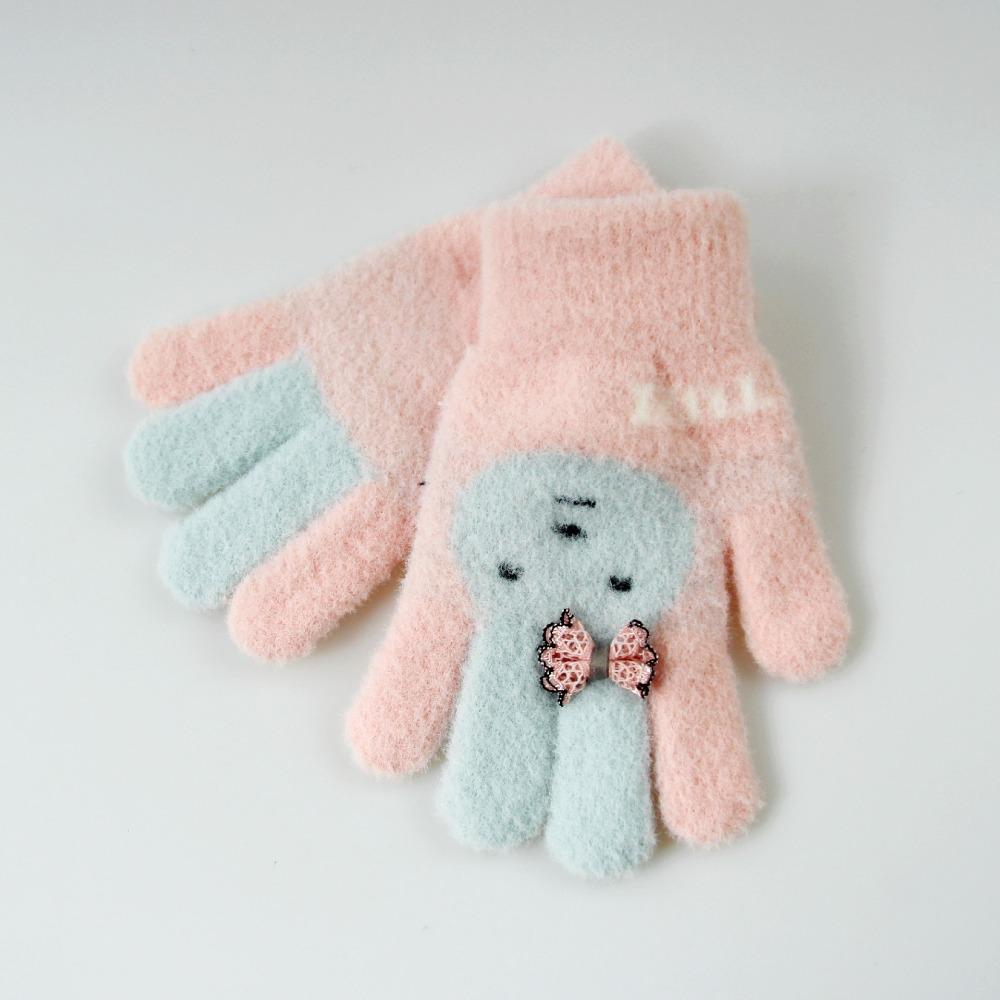Thickened Children Baby Gloves Cold Proof Warm Mittens Ski Gloves Autumn Winter Gloves  Boys Girls