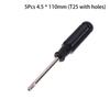 5Pcs Small Screwdriver For T15 For T20 For T25 For T30 For Torx Head Tamper Proof Security Screw Bolt Hole Screwdriver