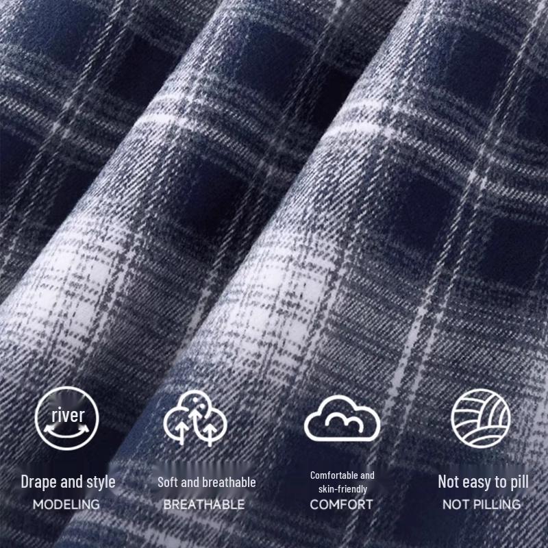 Warrior Women's Retro Plaid Wide-Leg Casual Pants