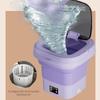 Mașină de spălat pliabilă portabilă cu afișaj LCD Mini centrifugă pentru lenjerie de corp 9L