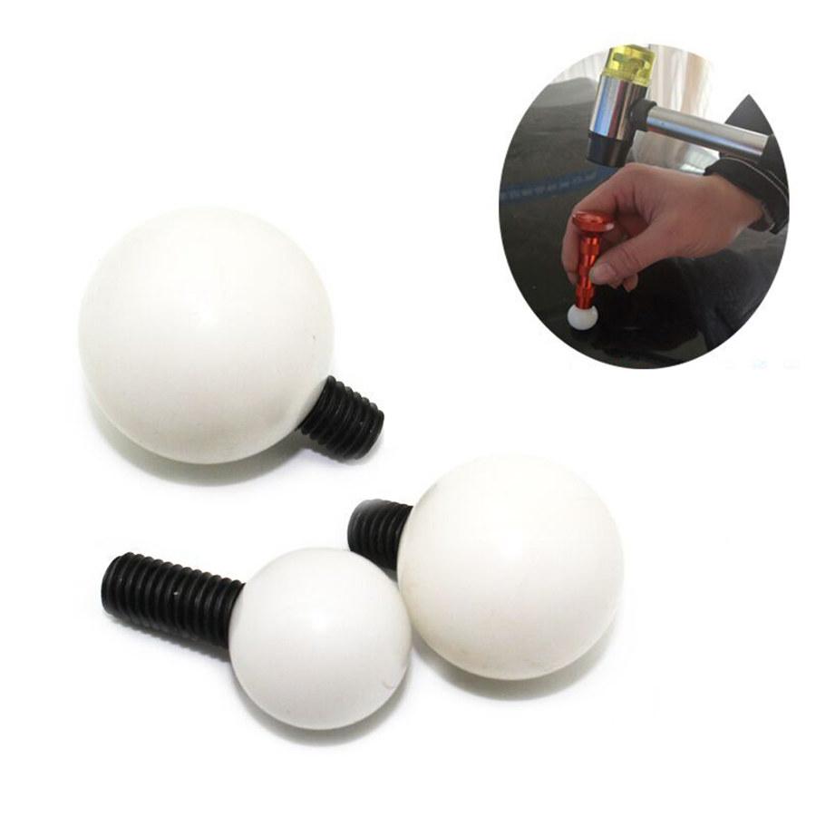 M8 Screw Nylon Round Tip for Car Dent Repair Tools Dent Repair Pen Hook Ball kit Rod Accessory Round Ball Tips