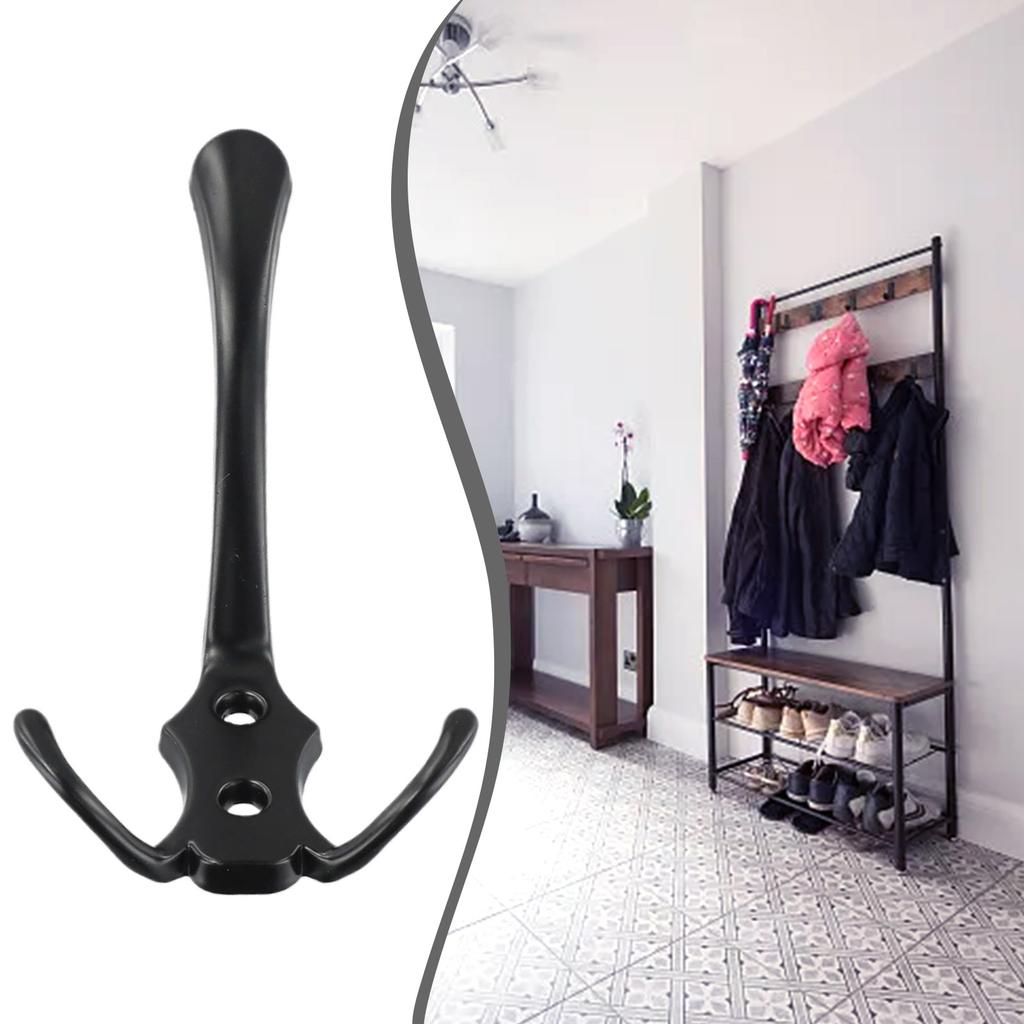 3 Haken Kleiderhaken Wandmontiert Bademantel Kleiderständer Hut Wandhaken Chrom Gold Kleidung, Badezimmer, Kleiderschrank, Tür, Wandmontiert