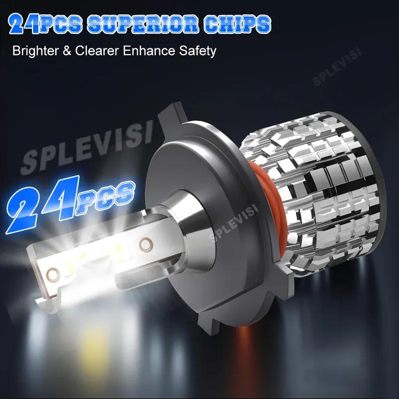 IP67 Waterproof Durable Sports Car Night Driving Safety LED Headlight Bulbs For MITSUBISHI OUTLANDER 1(CUW) 2003 2004 2005 2006