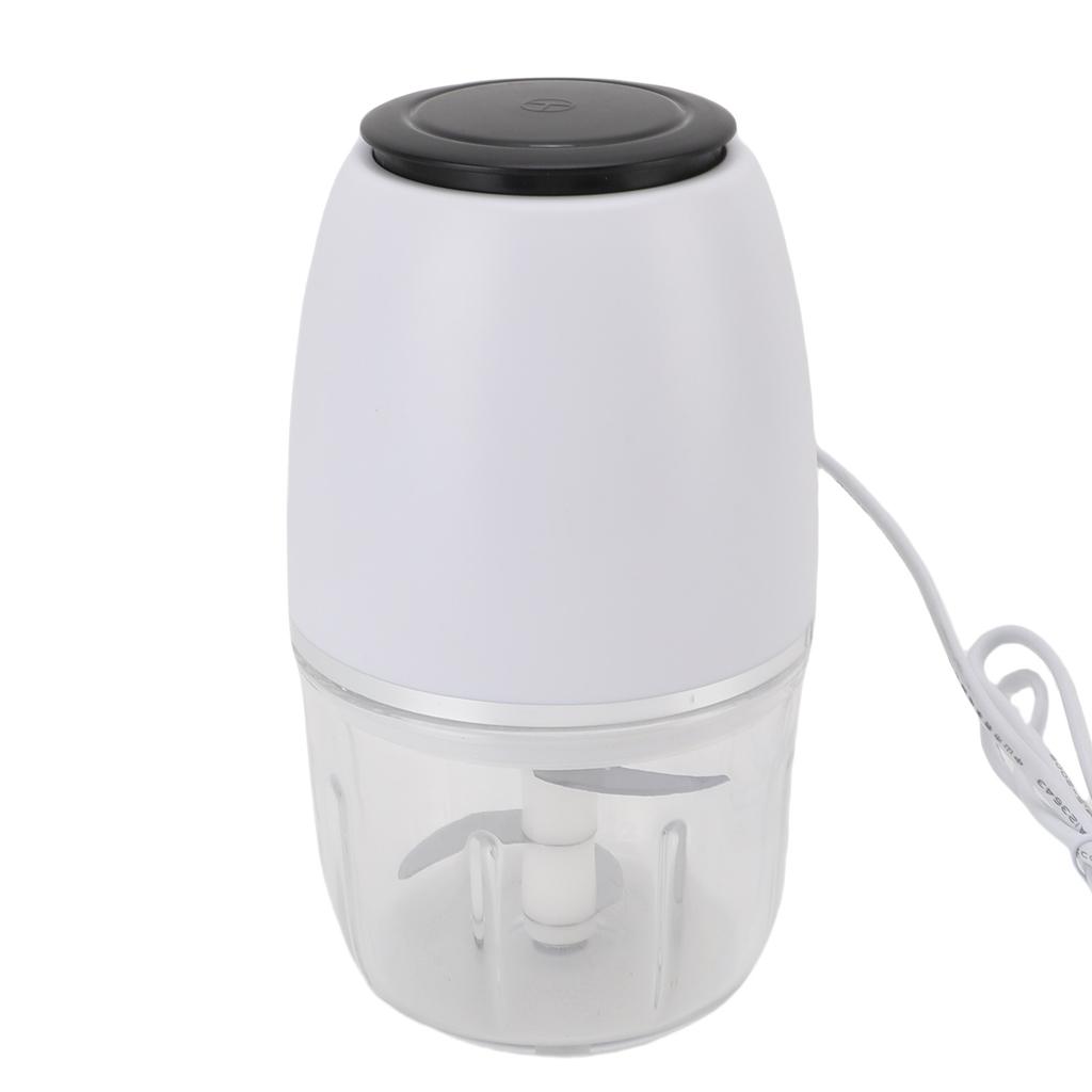 Electric Garlic Chopper 300ML Portable Food Processor Vegetable Mincer Blender for Nuts Chili Onion