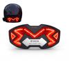 LED Light for Motorcycle Helmet, Night Ride, Brake Sensitive Light, Equipped with 109 Ultra