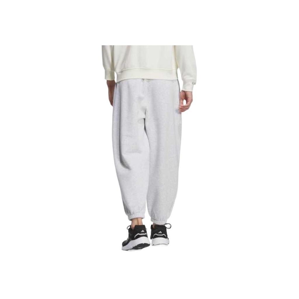 Adidas Fashion Versatile Soft Comfortable Sports Long Pants Unisex Bottoms Light-Gray JM9119