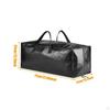 Moving Bag with Backpack Straps and Zippers for Storage of Cushions Pillows