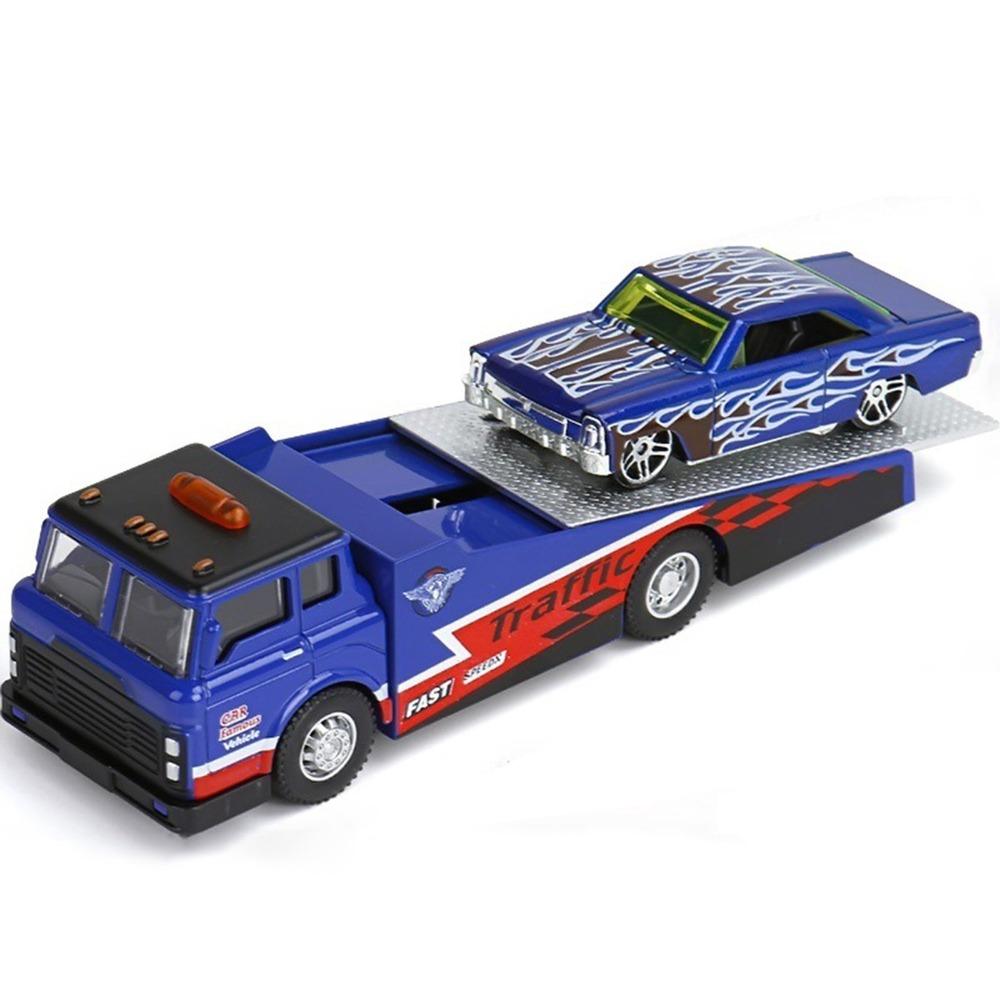 

Подвижный шарнир Цинковый цинковый сплав Модель прицепа Литой металл Городской спасательный прицеп Игрушка Подарки для детей Style 9