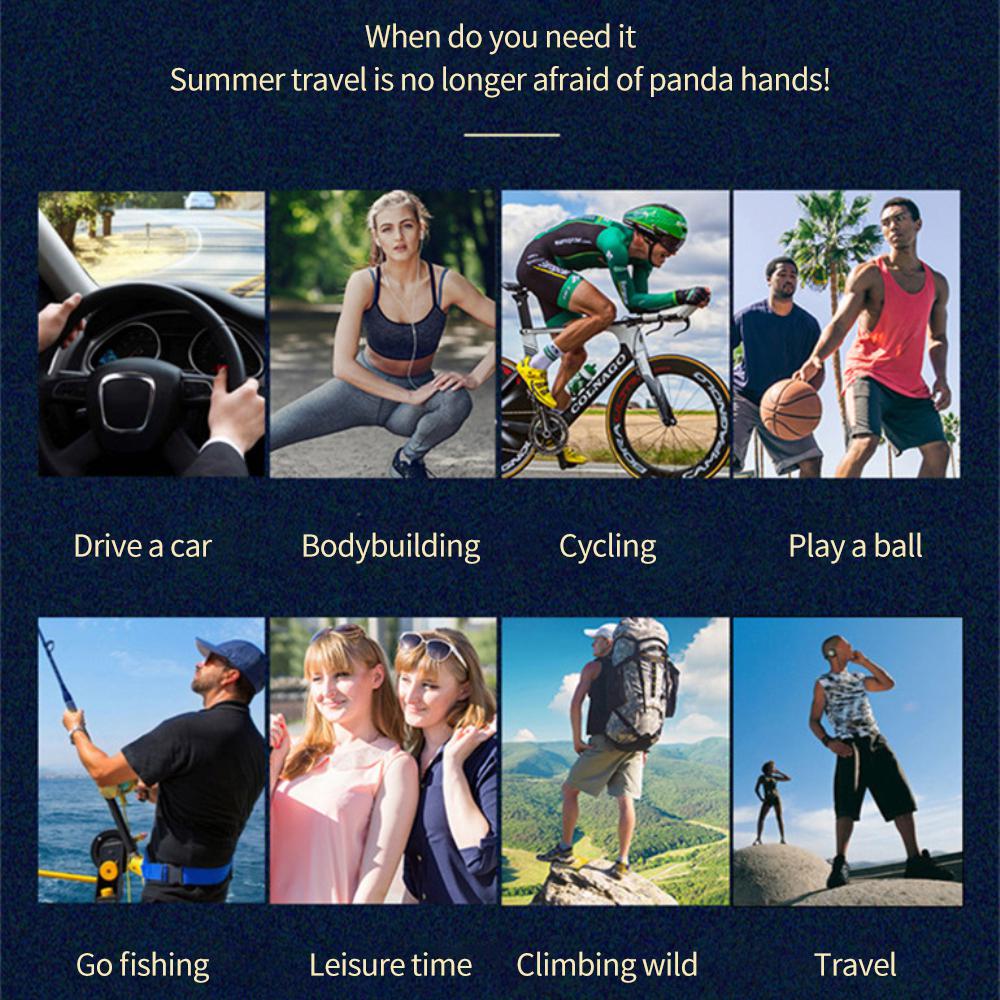 Sunscreen Sunscreen Sleeve Arm Cool Uv Protection Ice Sleeve Riding Driving Gloves Outdoor Sun Uv Protection Long