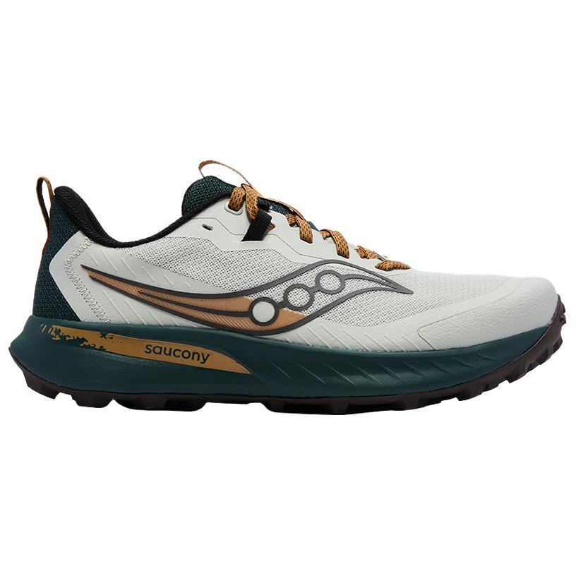SAUCONY Peregrine Falcon 15 Abrasion Resistant Low Top Running Shoes Men's White Saucony S20990-550