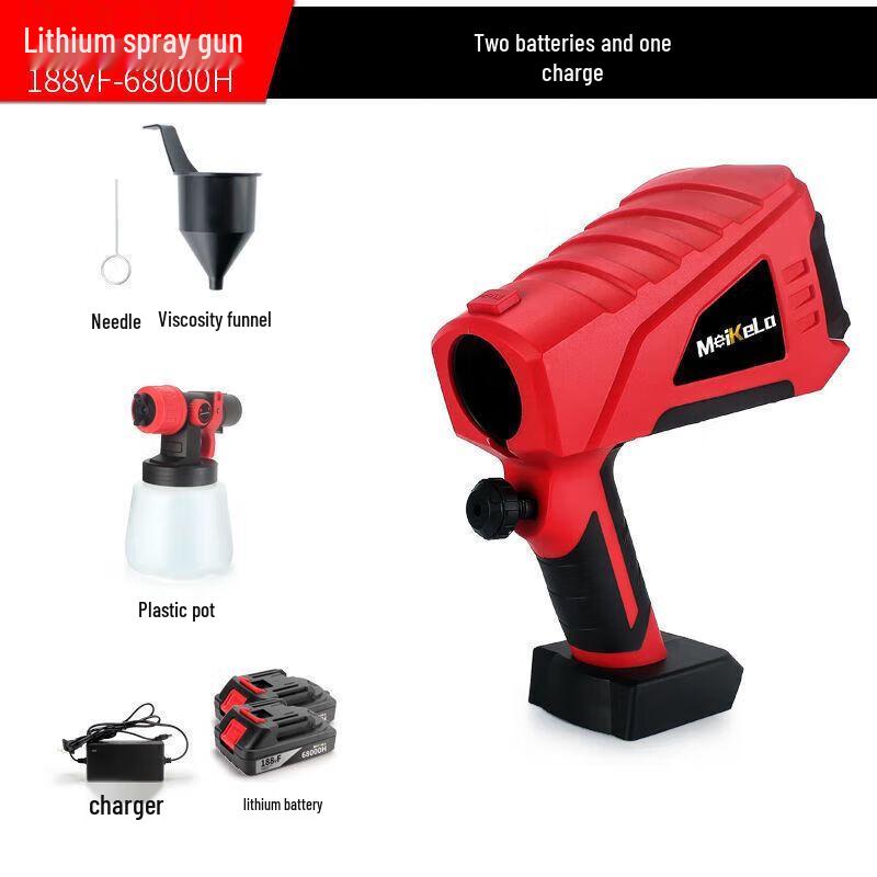 

Meikela Cordless Electric Paint Spray Gun CN plug (adapter included)